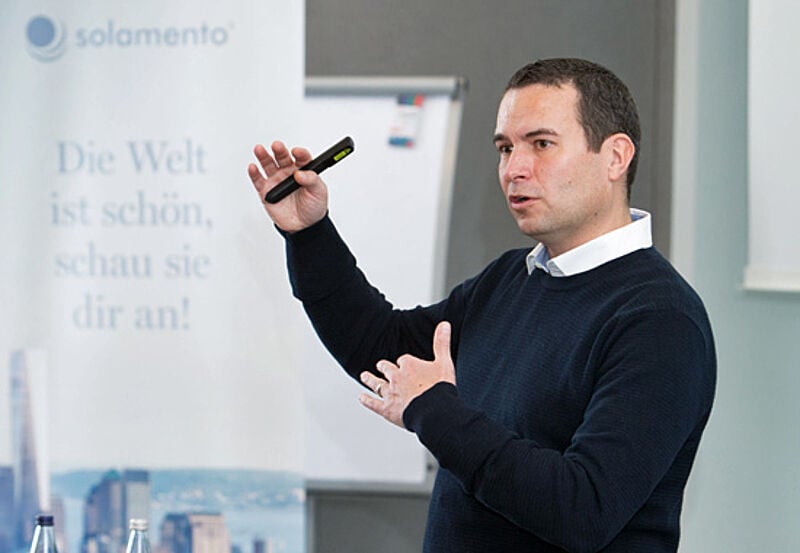 Legt eine gute Bilanz vor: Solamento-Chef Sascha Nitsche