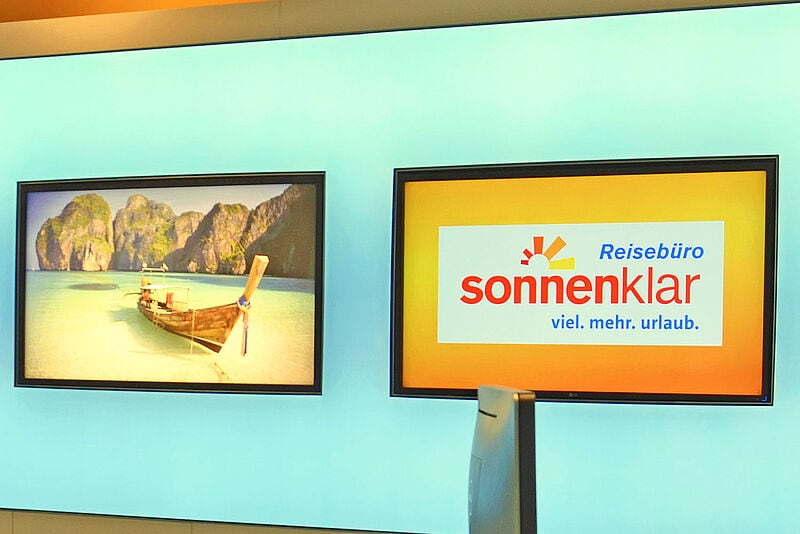 In den Reisebüros ist man von der Sonnenklar-Gutschein-Aktion nicht besonders begeistert