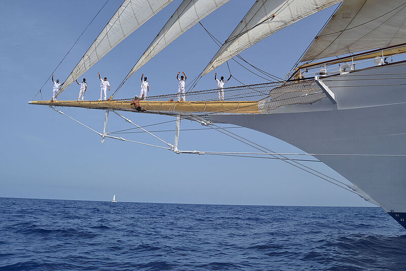 Die Star Flyer geht 2024 auf Jubiläumsreise im Mittelmeer. Foto: ck