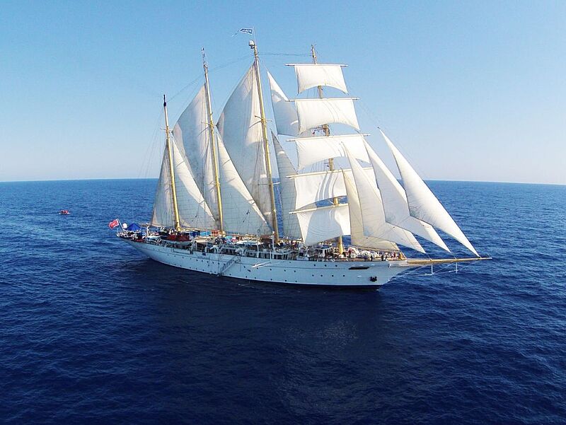 Die Schwesterschiffe Star Clipper und Star Flyer sind auf jeweils 166 Passagiere ausgelegt. Foto: Star Clippers