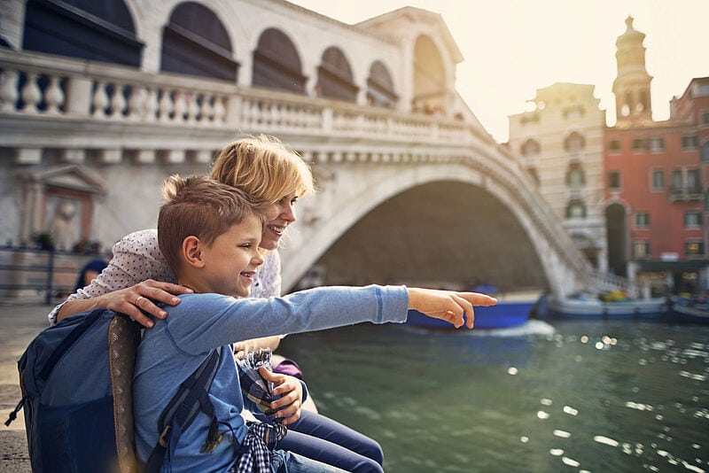 Neue Familienreisen führen unter anderem nach Venedig. Foto: Imgorthard/istockphoto