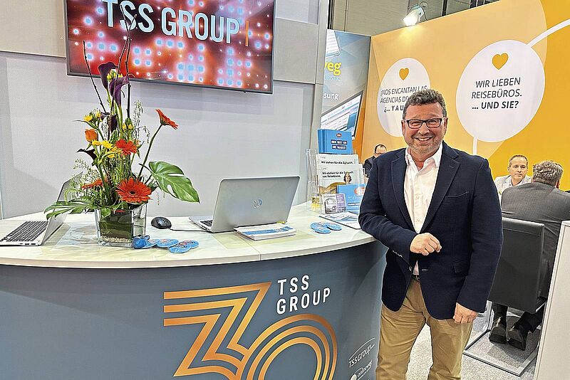 Stolz auf die Arbeit des stationären Vertriebs: TSS-Chef Manuel Molina