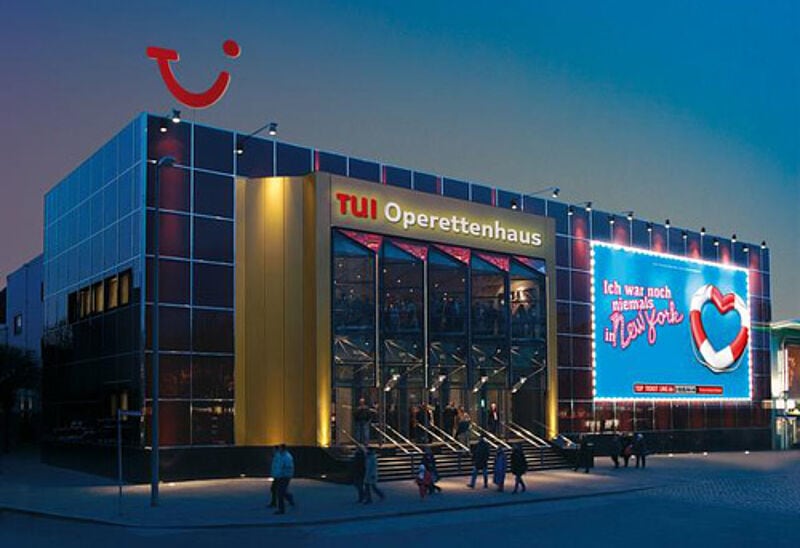 Das TUI Operettenhaus in Hamburg