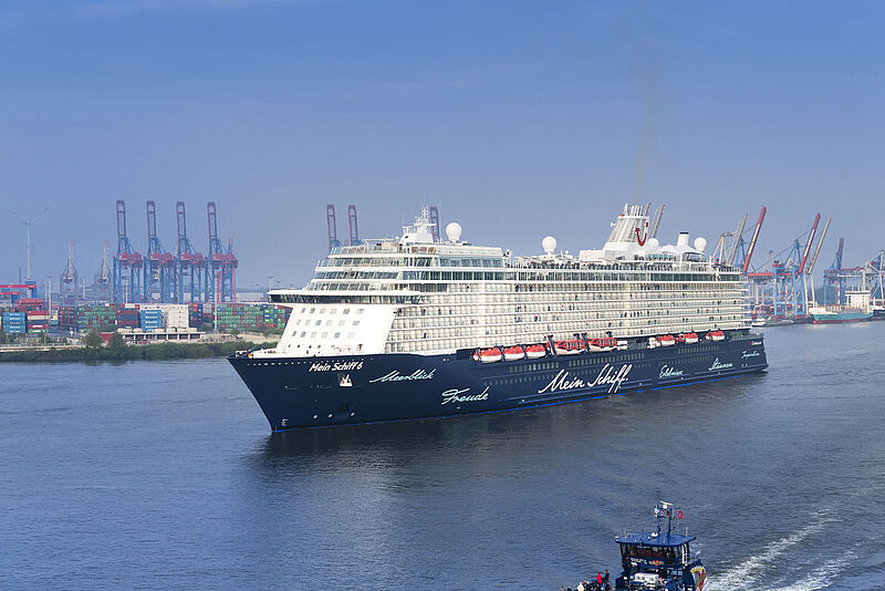 Die Schiffe von TUI Cruises können theoretisch wieder mit voller Auslastung fahren