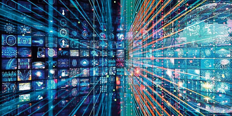 Modellbild für das Innenleben eines Computers