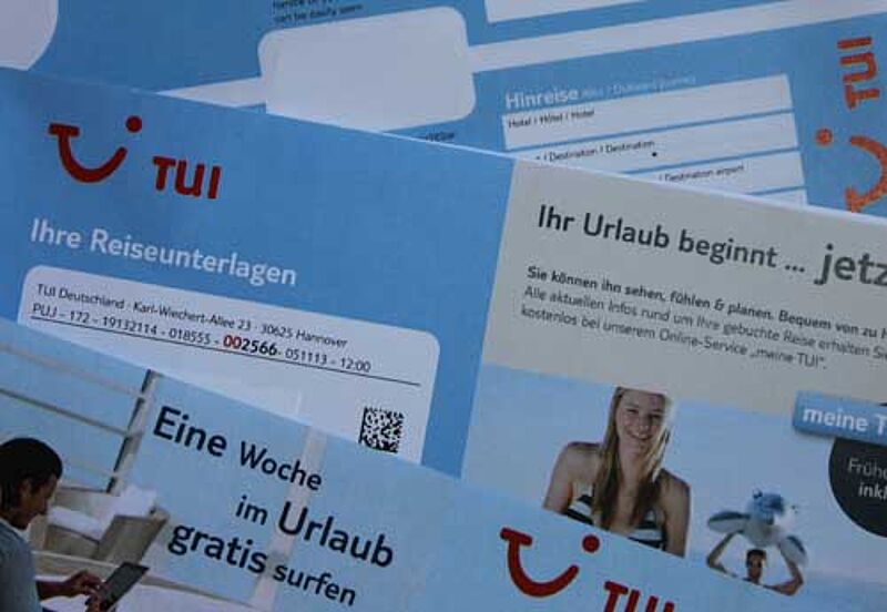 Das gedruckte Booklet gibt es bei TUI weiterhin auf Wunsch – nötig ist es künftig nicht mehr