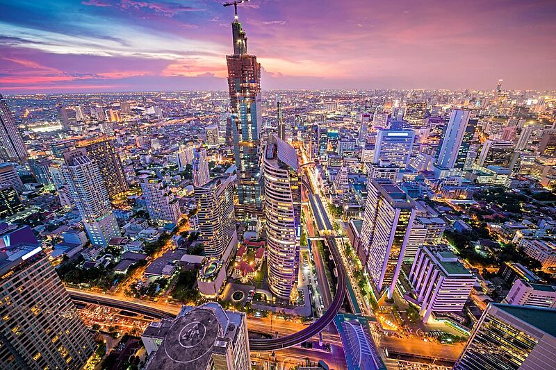 Sehnsuchtsziel Bangkok: 87 Prozent der Deutschen buchen sich in der  thailändischen Hauptstadt und im Süden des Landes ein