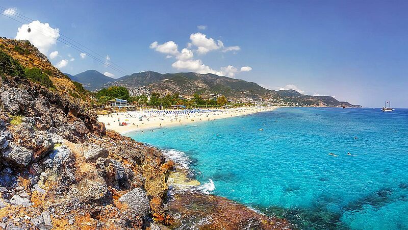 Boomt bei den Deutschen: Urlaub in der Türkei – hier etwa bei Alanya