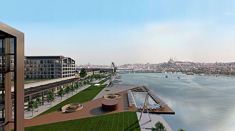 Blick von Tersane auf die Altstadt von Istanbul. Foto: Rixos
