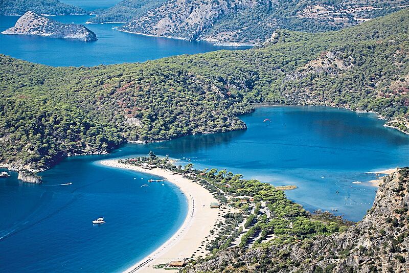 Ein beliebtes Fotomotiv: die Lagune und Bucht von Öludeniz