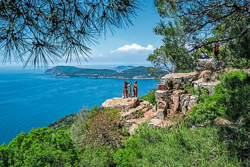 Hügelig und grün: Aussichtspunkt auf Büyükada