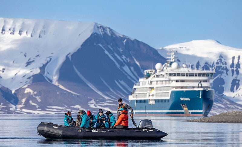 Auch Polarexpeditionen mit Swan Hellenic bietet Windrose ab sofort an