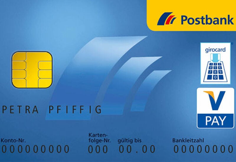 Die V-Pay-Karte ist nur noch in Europa und der Türkei einsetzbar. Foto: Postbank