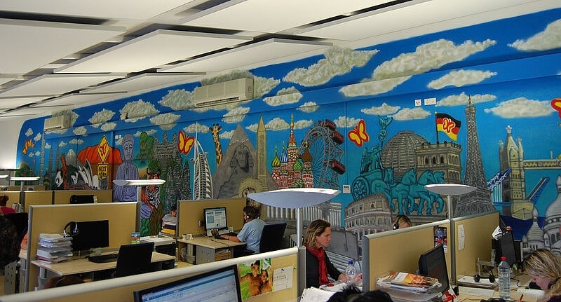 Das Service-Center von Schmetterling im fränkischen Geschwand