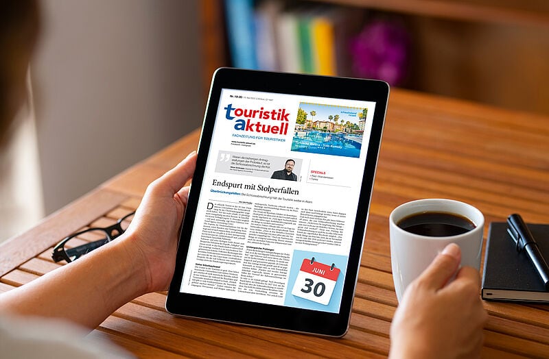 Die neue Ausgabe von touristik aktuell erscheint wie gewohnt als Print-Version und als E-Paper