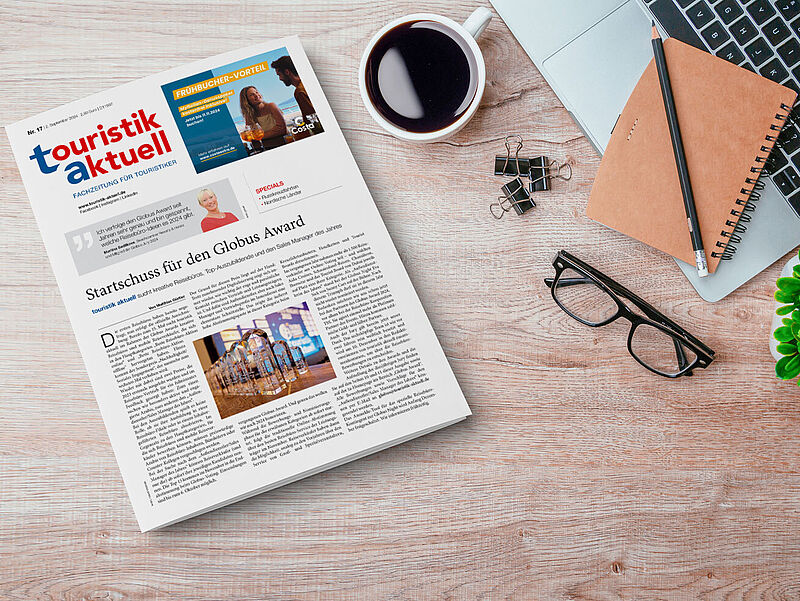 touristik aktuell kann als gedrucktes Heft und als E-Paper gelesen werden. Das E-Paper ist auch als einzelne Ausgabe erhältlich, das Print-Heft nur im Abo. Foto: Kunakorn Rassadornyindee/ iStock