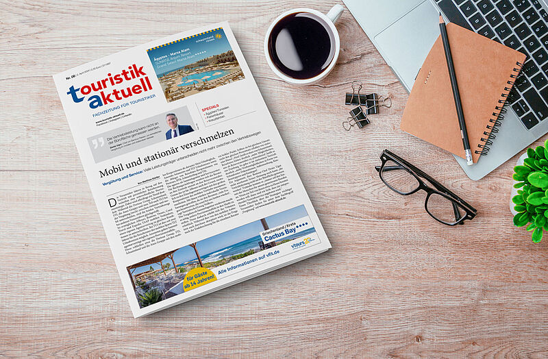 Die neue Ausgabe von touristik aktuell ist wie gewohnt als gedrucktes Heft sowie als E-Paper erhältlich. Foto: Kunakorn Rassadornyindee/iStock