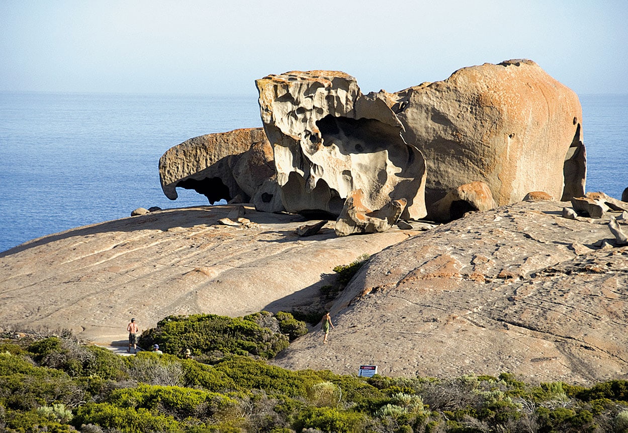 Ein Skulpturenpark, den die Natur geschaffen hat: die Remarkable Rocks. Fotos: SATC