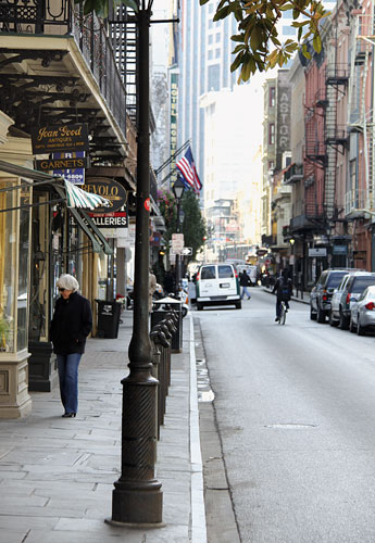 Unterwegs im French Quarter von New Orleans. Fotos: ah