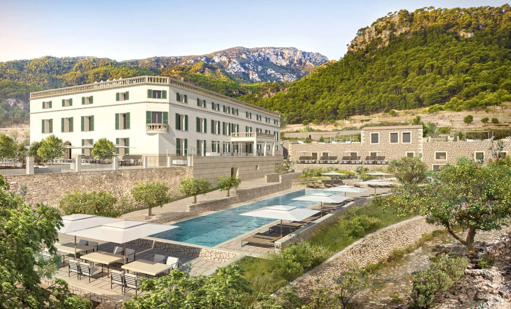 High-End-Produkt: das Son Bunyola im Tramuntana-Gebirge