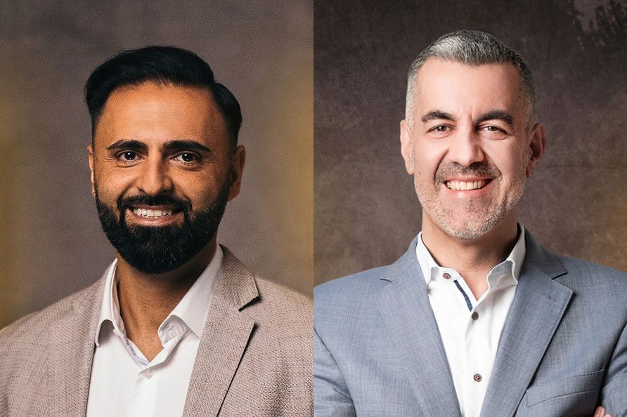 Starcar-Manager Nima Kalantari (links) und Frank Langbein