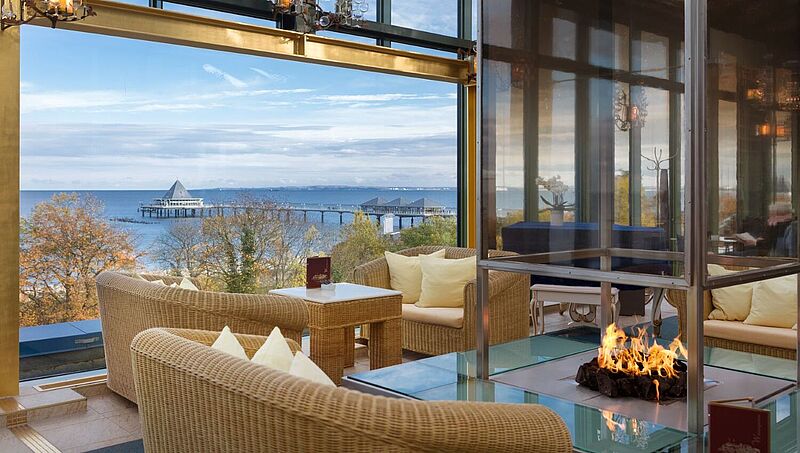 Eines der Arcona-Hotels: das Hotel Kaiserhof in Heringsdorf auf der Ostseeinsel Usedom