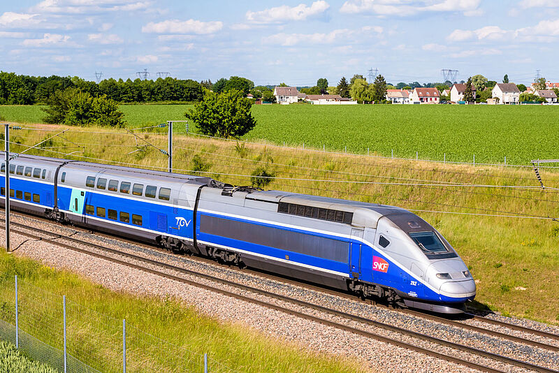 Im Sommer verkehren wieder verstärkt TGV-Duplexzüge zwischen Deutschland und Frankreich