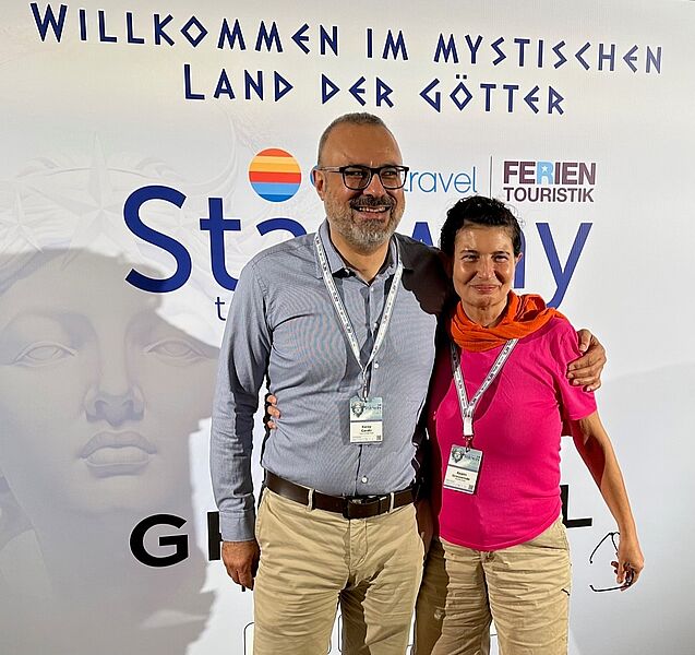 Coral-Deutschland Chef Koray Cavdir mit Aygün Grosserode von Höhenflug Reisen