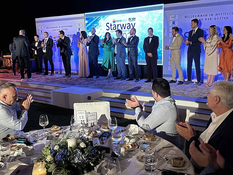 Das Team von Coral Travel/Ferien Touristik war mit 18 Kollegen vor Ort