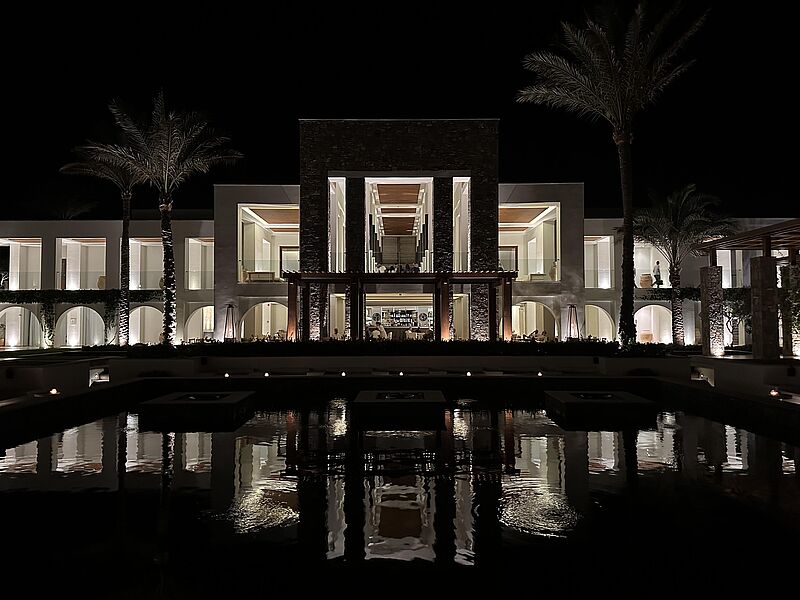 Abschied vom Gastgeber, dem Grecotel Amriandes