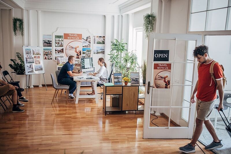 Auf die Reisebüros kommt nach der Insolvenz von FTI jede Menge Arbeit zu