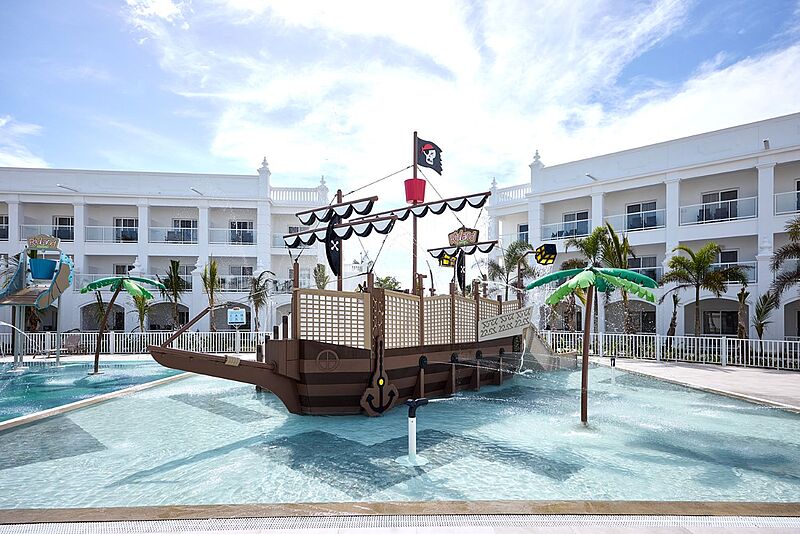 Das Riu Palace Bavaro hat nun einen kleinen Wasserpark für Kids