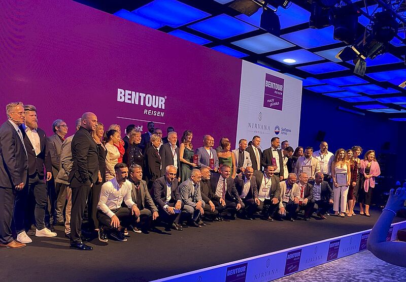 Große Bühne für Top-Partner aus Hotellerie und Vertrieb