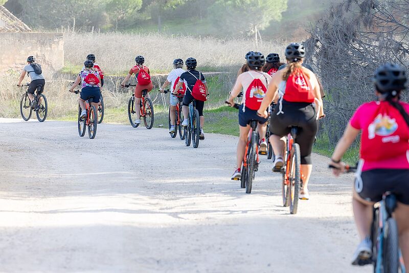 Auch Ausflüge, hier per Rad, standen auf dem Programm der Portugal-Reise. Foto: Dertour Group/David Vasicek