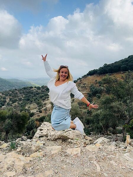 Svenja Mayer vom Sommer-Tours in Backnang im Tramuntana-Gebirge