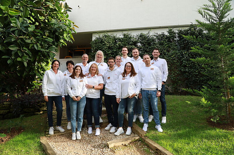Das Orga-Team von Amondo (von links): Jasmin Schreier, Snezana Fuchs, Charlotte Steinebach, Achim Steinebach, Michaela Welling, Petra Melzer, Daniel Biermann, Kathrin Buttermann, Joshua Biermann, Cirsten Blume, Lucas Galuszka, Max Schmelz und Robin Koch