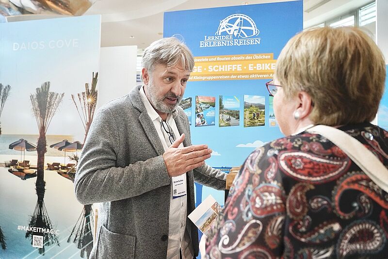Oder auch am Stand von Lernidee Erlebnisreisen