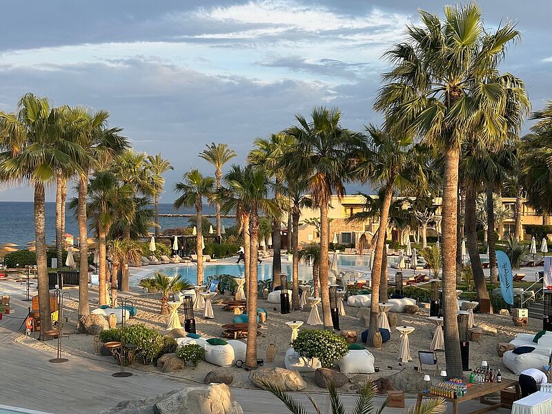 Auf der "Sandinsel" des Grecotel Imperial Kos fand…