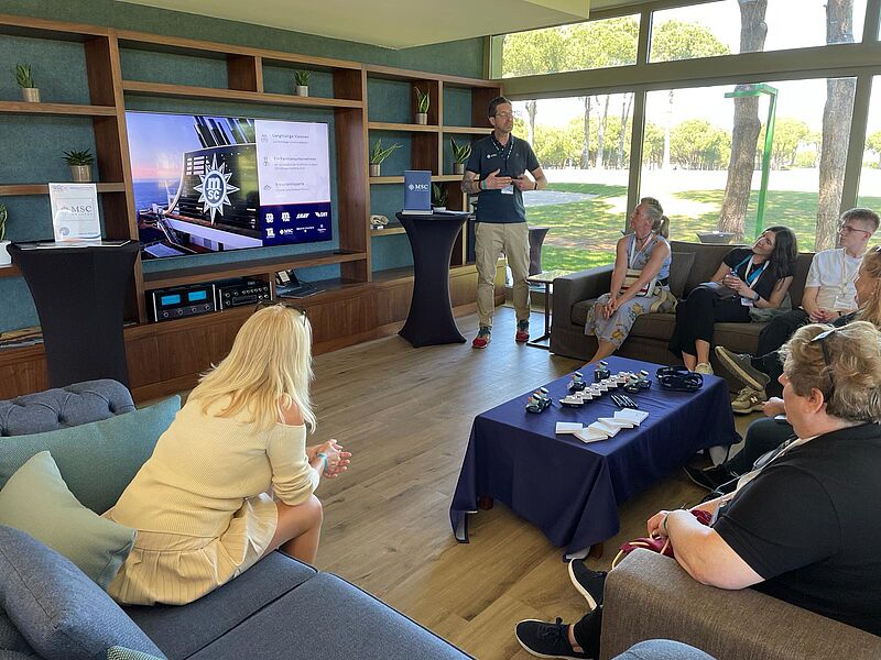 Jochen Schuberth präsentierte MSC