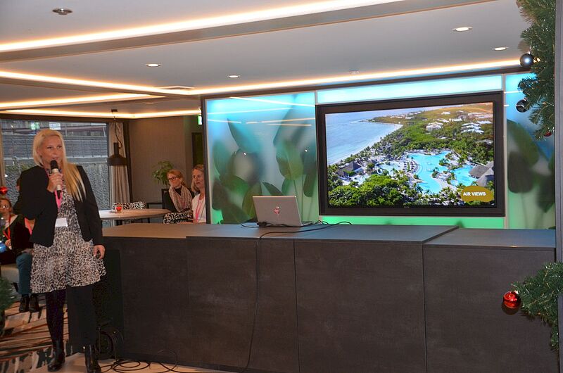 Svenja Wendlandt stellt die Palladium- und TRS-Resorts in der Karibik vor