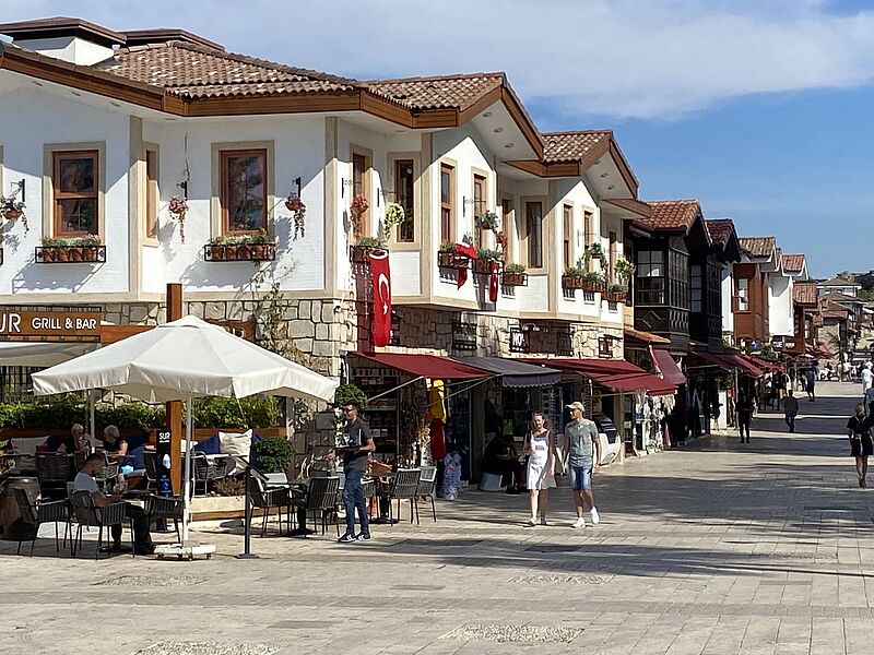 Schönstes Wetter - und viel Platz in Side