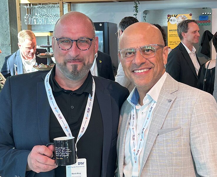 Vertriebschefs im Austausch: Mario Krug von LMX und Ender Karadag von Coral Travel/Ferien Touristik