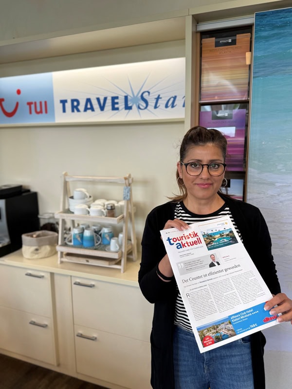 Elham Jungherr vom TUI Travelstar Reisebüro Dreimühlen in Husum