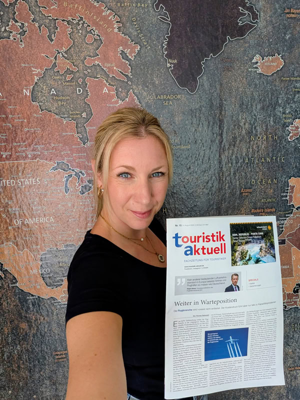 Christin Laabs vom Hansestadt Reisebüro in Anklam