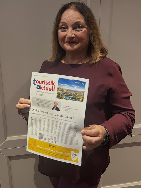 Smaro Giannari vom Holiday Land Reisebüro in Mühlheim