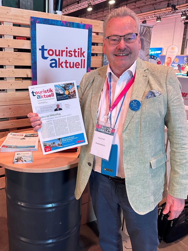 Klaus Kletti vom Reisebüro Kletti Wiesbaden
