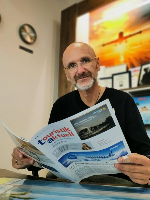 Michael Draeger vom Reisebüro Stoffregen in Dortmund