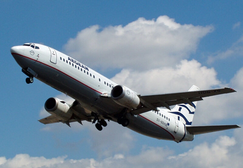 Die griechische Airline Aegean will vom Cyprus-Aus profitieren. Foto: Aegean