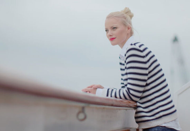 Topmodel und Taufpatin Franziska Knuppe ist Protagonistin der neuen Aida-Kampagne