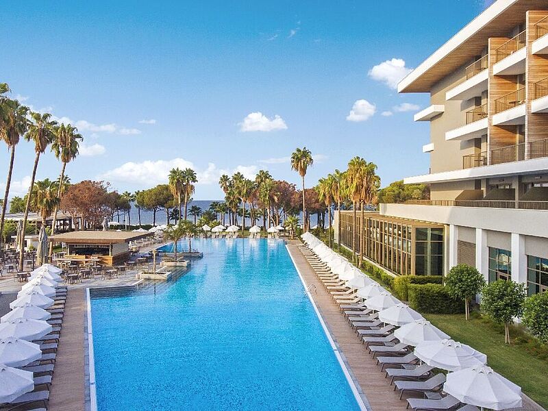 Das Acanthus Cennet Barut Collection in Side ist ganzjährig geöffnet und im Winter über die Anex-Gruppe buchbar. Foto: Anex-Gruppe